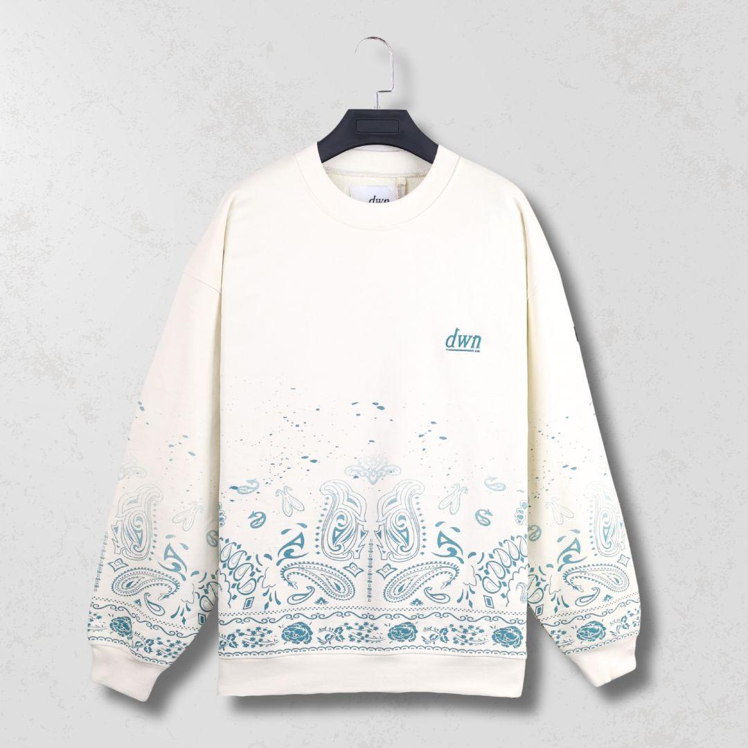 Faded Paisley Sweatshirt