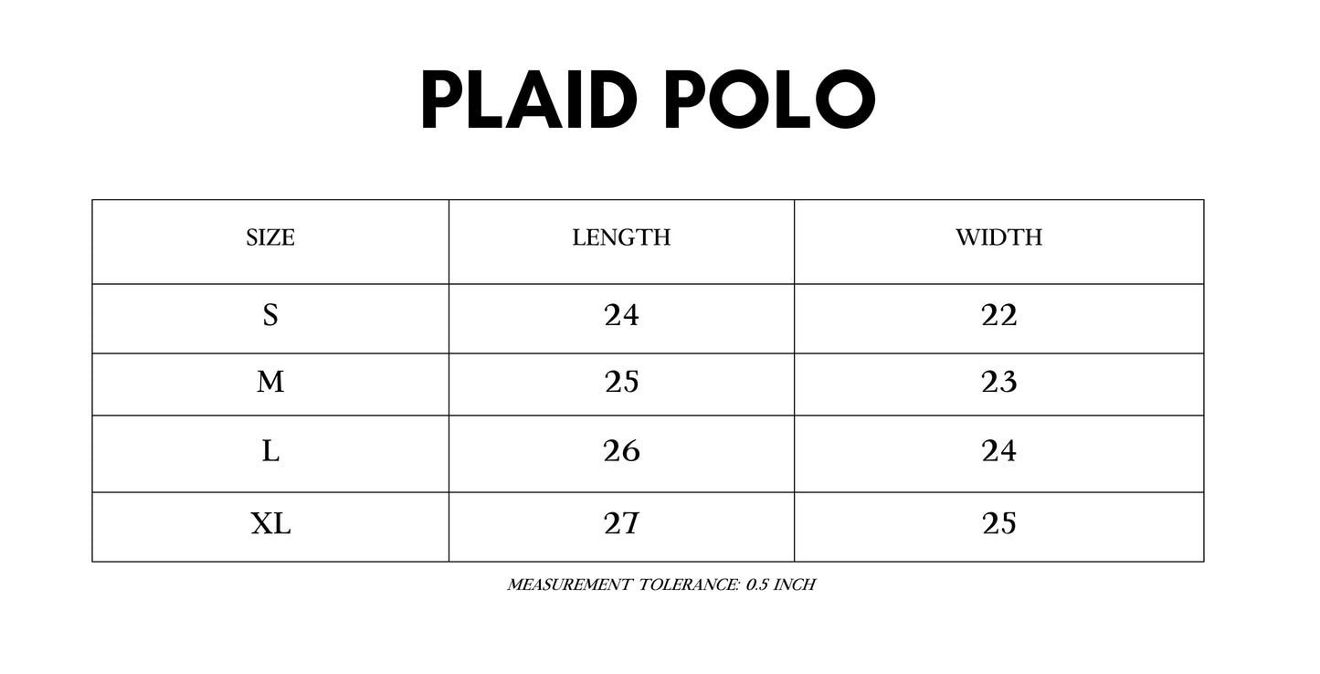 Plaid Polo Series