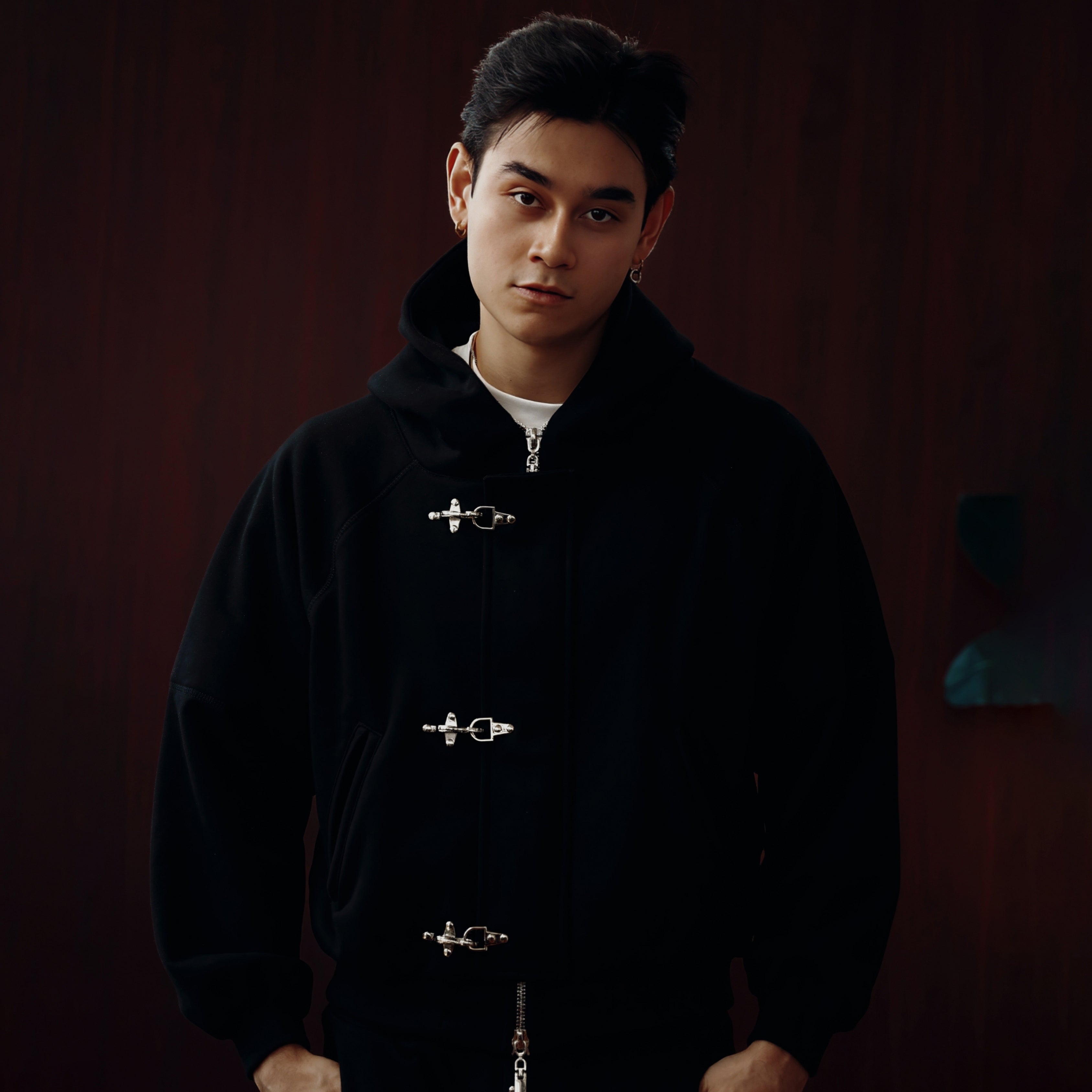 Fireman clasp hoodie jacket traum